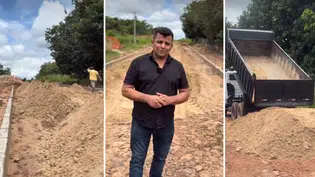 Prefeitura de Coivaras inicia obra de calçamento em rua importante da cidade