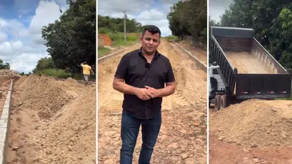 Prefeitura de Coivaras inicia obra de calçamento em rua importante da cidade