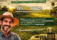 Festa do Trabalhador será realizada em Coivaras com programação especial