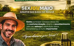 Festa do Trabalhador será realizada em Coivaras com programação especial