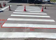 Jovem é atropelada por motociclista enquanto passava na faixa de pedestre em Teresina