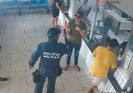 Vídeo mostra briga entre policial militar e caminhoneiro no interior do Piauí