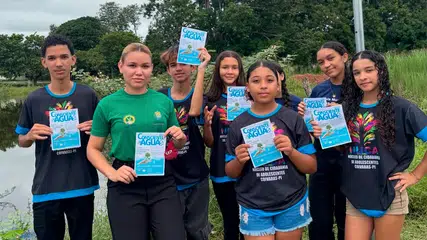 Coivaras promove ação de conscientização sobre preservação da água no Açude da Josefa