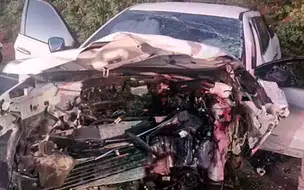 Condutor fica preso às ferragens em grave acidente na PI-140