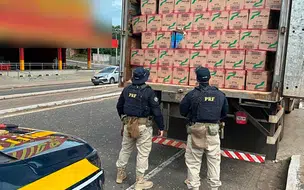 PRF apreende mais de meio milhão de cigarros contrabandeados em Teresina