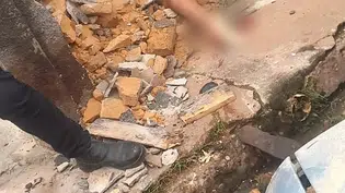 Idoso morre após ser atingido por carro que colidiu contra muro em Altos