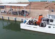 Estudantes piauienses vivenciam experiência científica a bordo de navio da Marinha do Brasil