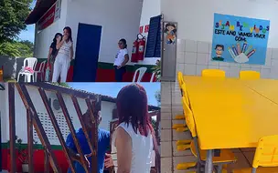 Prefeitura de Alto Longá inaugura reforma e ampliação da Escola Elizabeth Melo Lima