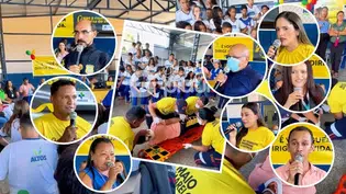 Prefeitura de Altos promove ação educativa do Maio Amarelo no Colégio César Leal