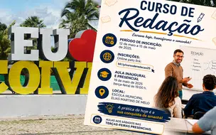Prefeitura de Coivaras abre inscrições para Curso de Redação
