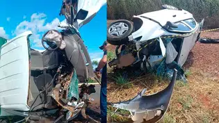 Duas pessoas morrem em acidente na zona rural de Sebastião Leal