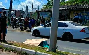 Motociclista morre ao se envolver em grave acidente na Avenida Henry Wall de Carvalho em Teresina