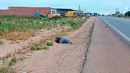 Corpo sem vida é encontrado em avenida na divisa do Piauí com o Pernambuco