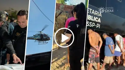 Operação Cerco das Águas cumpre mais de 100 mandados contra organização criminosa no Piauí