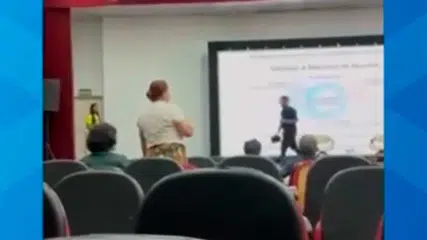 Palestrante cobrado por pensão alimentícia ao vivo durante evento é preso em Teresina