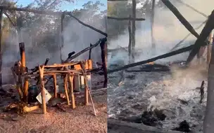 Homem é preso suspeito de incendiar casa do cunhado na zona rural de Uruçuí