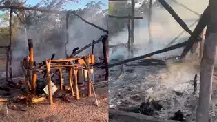 Homem é preso suspeito de incendiar casa do cunhado na zona rural de Uruçuí