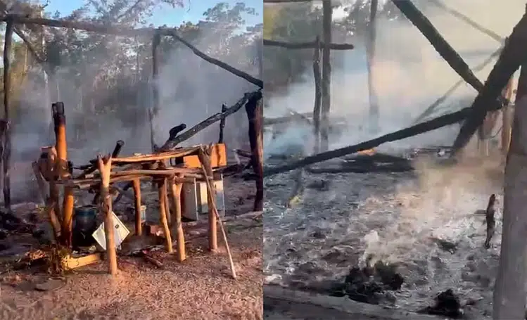Homem é preso suspeito de incendiar casa do cunhado na zona rural de Uruçuí