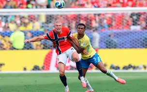 Brasil é eliminado nas oitavas com dois gols de Haaland