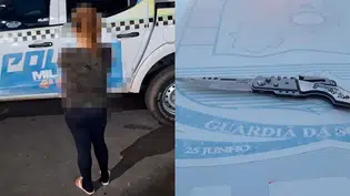 Mulher é conduzida após invadir escola e agredir aluno autista em Pio IX