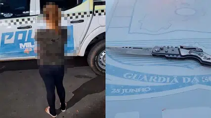 Mulher é conduzida após invadir escola e agredir aluno autista em Pio IX