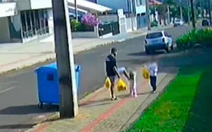 MP oferece denúncia contra homem flagrado chutando o rosto da filha no Paraná
