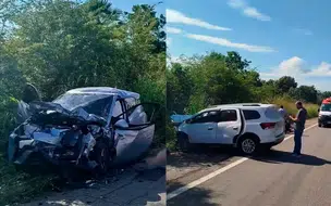 Acidente na BR-343 deixa dois feridos entre Parnaíba e Buriti dos Lopes