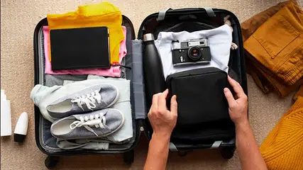 Férias: aeroporto orienta passageiros sobre regras de bagagem e documentação