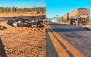 Motociclista é encontrado morto após colidir com caminhão na PI-247, em Uruçuí