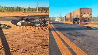 Motociclista é encontrado morto após colidir com caminhão na PI-247, em Uruçuí