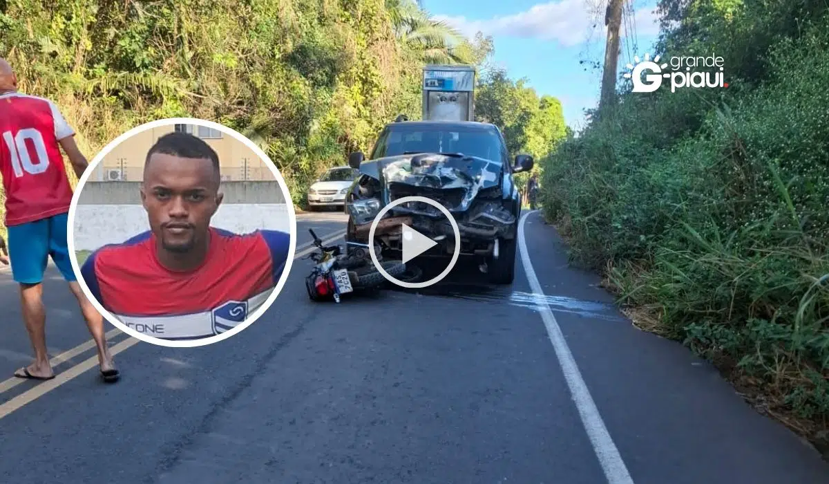 Motociclista morre em grave acidente na estrada da Cacimba Velha, em Teresina