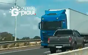 Vídeo: Motorista é flagrado na contramão na BR-316 entre Teresina e Demerval Lobão