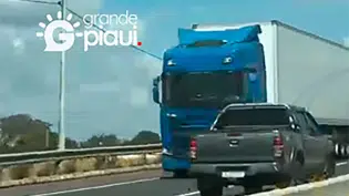 Vídeo: Motorista é flagrado na contramão na BR-316 entre Teresina e Demerval Lobão
