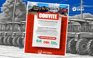 Prefeitura de Alto Longá entrega novos veículos e máquinas agrícolas nesta sexta-feira