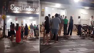 Princípio de incêndio assusta clientes em espetaria na zona sul de Teresina