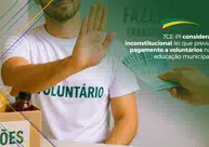TCE-PI considera inconstitucional lei que previa pagamento a voluntários na educação municipal