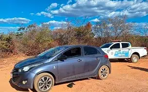Corpo com marcas de tiros é encontrado dentro de carro em Parnaguá