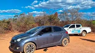 Corpo com marcas de tiros é encontrado dentro de carro em Parnaguá