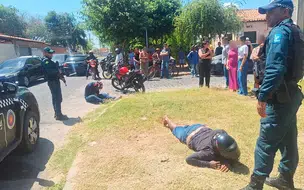 Vídeo: Policial reage e baleia assaltante na zona sudeste de Teresina