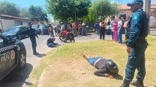 Vídeo: Policial reage e baleia assaltante na zona sudeste de Teresina