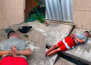 Homem é amarrado após suposta tentativa de assalto na zona norte de Teresina