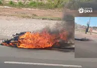 Motociclista morre após colisão com táxi na entrada de Altos