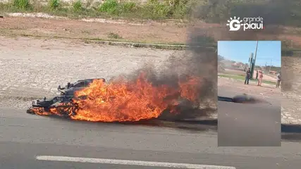 Motociclista morre após colisão com táxi na entrada de Altos