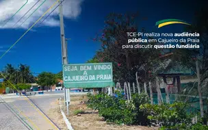 TCE-PI realiza nova audiência pública em Cajueiro da Praia para discutir questão fundiária
