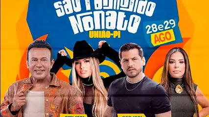 Festejos de São Raimundo Nonato terão música e celebração da cultura nordestina em União