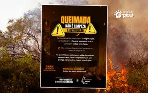Prefeitura de Coivaras lança campanha de combate às queimadas e reforça canais de denúncia