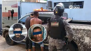 Presa dupla filmada durante furto a comércio no Centro de Teresina