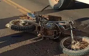 Dois motociclistas morrem após colisão frontal em Baixa Grande do Ribeiro