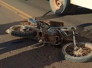 Dois motociclistas morrem após colisão frontal em Baixa Grande do Ribeiro