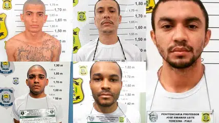 Cinco detentos fogem de penitenciária no litoral do Piauí; Confira a lista